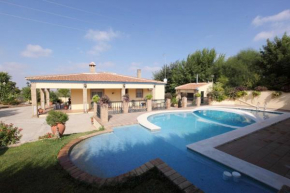 4 bedrooms villa with private pool enclosed garden and wifi at Sanlucar la Mayor Sanlucar La Mayor